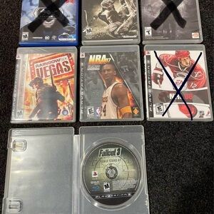 PlayStation 3 Game Discs 4 for 1 price